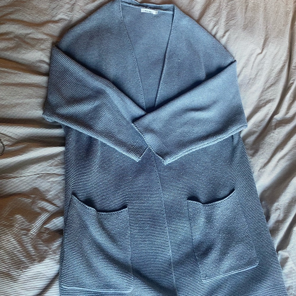 Oversized knitted cardigan